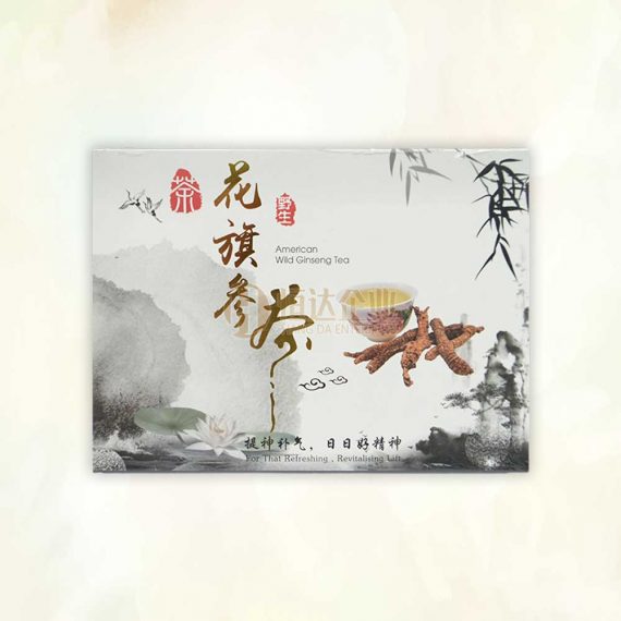 花旗参茶 6pcs x 5g American Wild Ginseng Tea | 恒达企业 Hang Da Enterprise